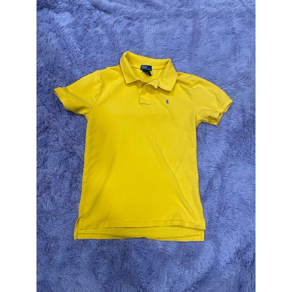 Yellow Ralph Lauren Polo Boys Size XL 18-20